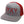 Load image into Gallery viewer, Trucker Cap with raised 3D embroidered IVXV logo on front. Gray with Red thread color
