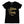 Load image into Gallery viewer, Melanin-Beauty-Metallic-Gold-ink-on-Black-Shirt
