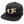 Load image into Gallery viewer, Black Snapback Cap with with raised 3D embroidered 4.15 logo on front in Gold thread color
