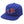 Load image into Gallery viewer, Blue Snapback Cap with with raised 3D embroidered 4.15 logo on front in Red thread color
