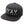 Load image into Gallery viewer, Black Snapback Cap with raised 3D embroidered IVXV logo in Grey
