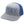 Load image into Gallery viewer, Trucker Cap with raised 3D embroidered IVXV logo on front. Gray with Royal Blue thread color
