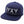 Load image into Gallery viewer, Navy Blue Snapback Cap with raised 3D embroidered IVXV logo in White
