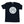 Load image into Gallery viewer, Respect-Shirt-Navy-Blue-With-Light-Gray-Ink-On-Front
